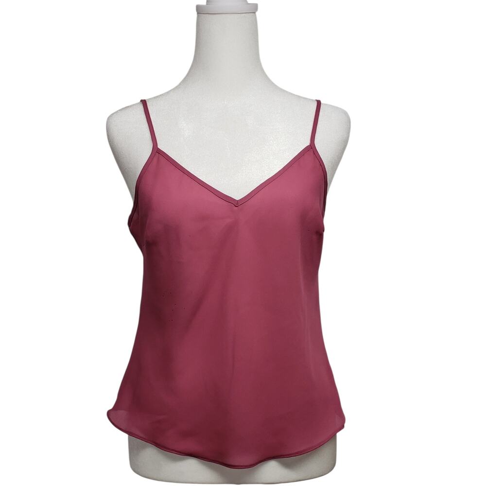 Vintage Valerie Stevens Dark Blush Cami PM - Y2K Office Siren Core